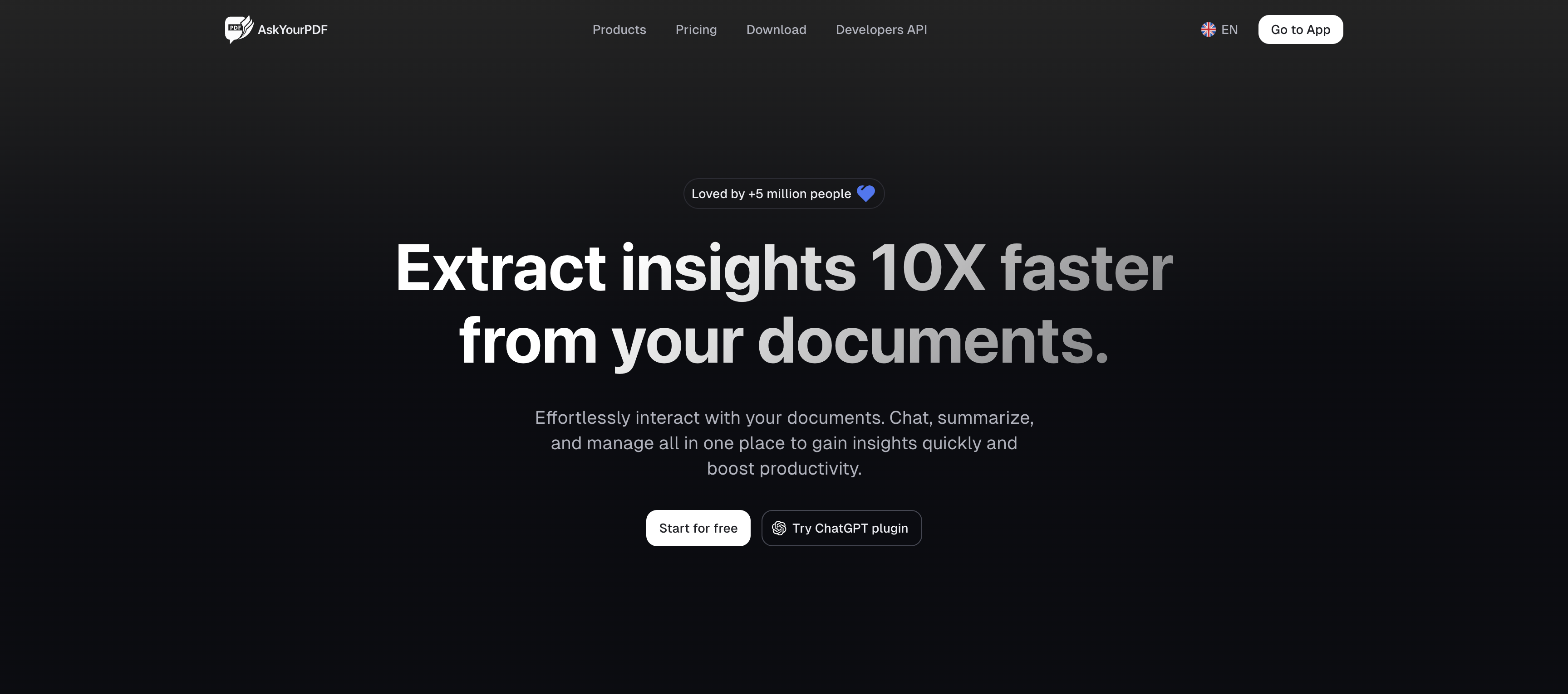 AskYourPDF- AI阅读